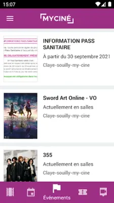 My Ciné Claye-Souilly android App screenshot 3